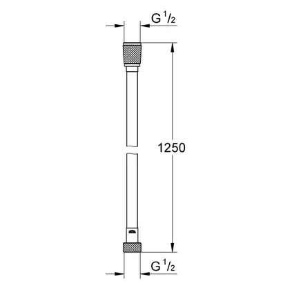 Шланг для душа Grohe Silverflex 125 см (цвет - теплый закат, матовый) (28362DL0) фото 2 Aquada.com.ua Шланг для душа Grohe Silverflex 125 см (цвет - теплый закат, матовый) (28362DL0) фото 2 Aquada.com.ua