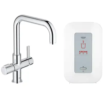 Cмеситель для кухни Grohe Red Duo (цвет - хром) (30145000) фото 1 Aquada.com.ua