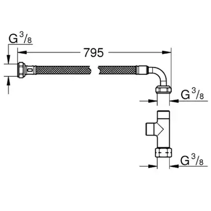 Унитаз подвесной Grohe Bau Ceramic Air, с сиденьем с функцией биде и термостатом Grohtherm Micro (39652SH0) фото 10 Aquada.com.ua