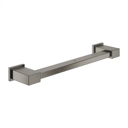 Поручень для ванны Grohe Essentials Cube, тёмный графит, матовый (40514AL1) фото 1 Aquada.com.ua