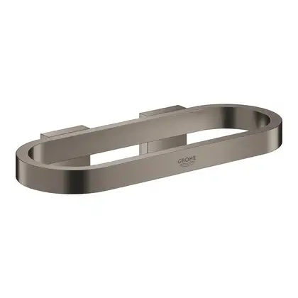 Кольцо для полотенец Grohe Selection, тёмный графит, матовый (41035AL0) фото 1 Aquada.com.ua