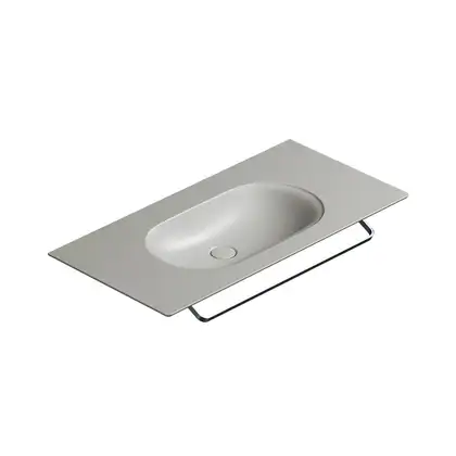 Раковина подвесная Catalano Horizon 100 х 50 см, Satin cement (1100HZCS) фото 1 Aquada.com.ua