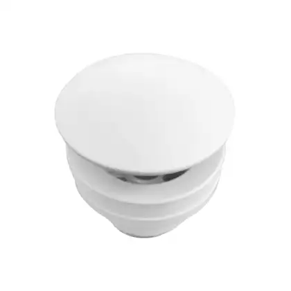 Донный клапан Clic-Clac Paffoni Light (цвет - белый матовый) (ZSCA050BO) фото 1 Aquada.com.ua