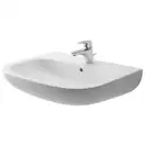 DURAVIT D-CODE умывальник 60*46см, с переливом (23106000002) фото 1 Aquada.com.ua