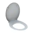 GEBERIT SELNOVA Comfort сиденье с крышкой для унитаза, для людей с ограниченными возможностями, крепления сверху, (501.559.01.1) фото 1 Aquada.com.ua