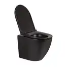 Унітаз підвісний Qtap Robin безобідковий з сидінням Slim Soft-close QT13332141ERMB (QT13332141ERMB) фото 11 Aquada.com.ua
