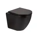 Унітаз підвісний Qtap Robin безобідковий з сидінням Slim Soft-close QT13332141ERMB (QT13332141ERMB) фото 1 Aquada.com.ua