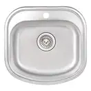 Кухонная мойка Qtap 4947 0,8 мм Micro Decor (QT4947MICDEC08) (QT4947MICDEC08) фото 1 Aquada.com.ua