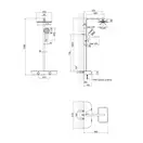 Душова система Qtap Sloup 57106VGNC (QTSL57106VGNC) фото 2 Aquada.com.ua