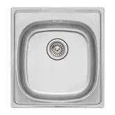 Кухонная мойка Qtap 5047 0,8 мм Satin (QT5047SAT08)