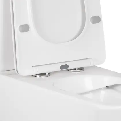 Унітаз-компакт Qtap Tern безобідковий з сидінням Soft-close QT17222093ARW (QT17222093ARW) фото 4 Aquada.com.ua