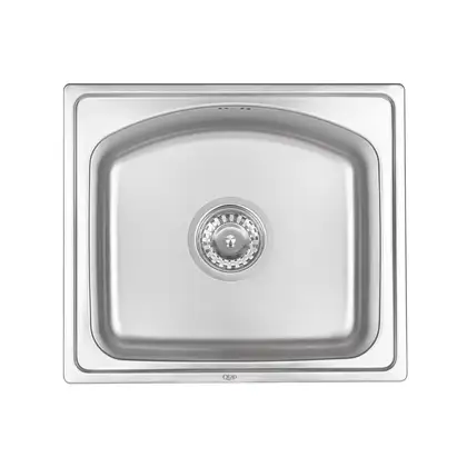 Кухонная мойка Qtap 4842  0,8 мм Micro Decor (QT4842MICDEC08) (QT4842MICDEC08) фото 1 Aquada.com.ua