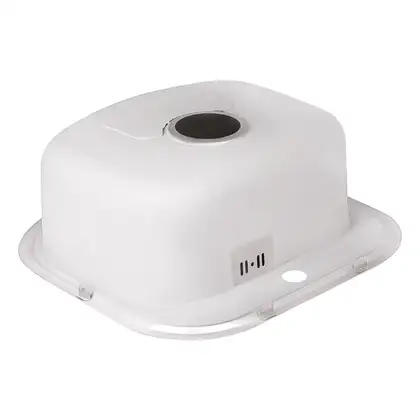 Кухонная мойка Qtap 4947 0,8 мм Micro Decor (QT4947MICDEC08) (QT4947MICDEC08) фото 5 Aquada.com.ua