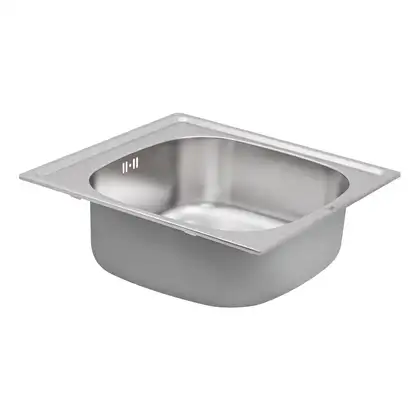 Кухонная мойка Qtap 5047 0,8 мм Satin (QT5047SAT08) (QT5047SAT08) фото 4 Aquada.com.ua