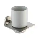 Настінний керамічний стакан KRAUS IMPERIUM KEA-12204 - Нікель брашований (KEA-12204BN)