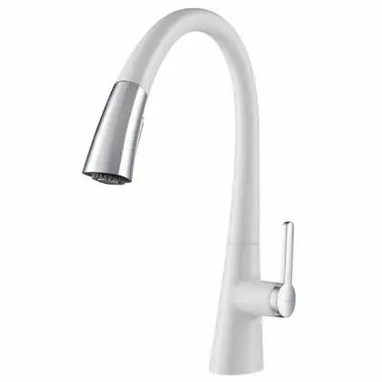 Kraus Змішувач кухонний KPF-1673 - Білий (KPF-1673CHWH)