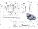 MIRAGGIO Кухонная мойка BODRUM 650 белая (0000012)