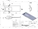 MIRAGGIO Умывальник DELLA 1200 L (0000911)