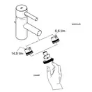 GROHE Комплект аераторів GROHE 7,2 л / хв + 14,9 л / хв різьбленням М16,5 (13937000)