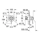 Grohe BauClassic Змішувач для душу, хром (29048000)