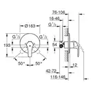Змішувач для душу Grohe Eurosmart (33556002)