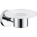 Мыльница Hansgrohe Logis (цвет - хром, стекло матовое) (40515000)
