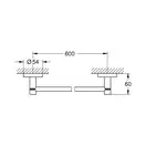 GROHE Набір аксесуарів Essentials  4 в 1 (40823001)