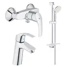 Набір змішувачів Grohe Eurosmart M-Size для душу (123244M)