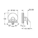 Змішувач для душу прихованого монтажу Grohe Eurostyle (19507LS3)