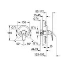 Душовий комплект прихованого монтажу Grohe EX Euroeco New (26000004)