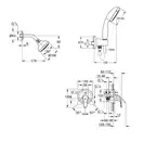 GROHE Душова система прихованого монтажу Euroeco New (26000005)