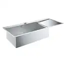 Мийка кухонна Grohe EX Sink K1000 (подвійне крило зліва) (31581SD0)