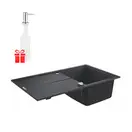 Набор Grohe мойка кухонная K400 31640AP0 + дозатор для моющего средства Contemporary 40536000 (31640AP040536000)