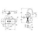 Набор Grohe мойка кухонная K400 31642AT0 + смеситель Eurosmart Cosmopolitan 31481001 (31642AT031481001)