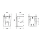 Диспенсер для жидкого мыла Qtap Davcovac mydla DM600WP