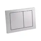 Qtap Nest Панель змиву, матовий хром (QT0111M06029SAT)