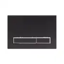 Qtap Nest Панель змиву для унітаза, матовий чорний (QT0111M08V1091MB)