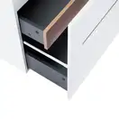 Комплект Qtap Virgo 600х580х437 White/Whitish oak тумба подвесная + раковина врезная  QT1872TPА6013060CW (QT1872TPА6013060CWWO)