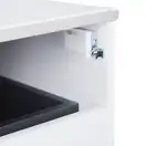 Комплект Qtap Virgo 600х580х437 White/Whitish oak тумба подвесная + раковина врезная  QT1872TPА6013060CW (QT1872TPА6013060CWWO)