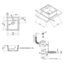 Кухонная мойка Qtap CS 5046 White (QT5046WHI650)