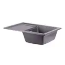 Кухонная мойка Qtap CS 7449 Grey (QT7449GRE471)