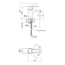 Смеситель для раковины Qtap Alza 1051104C (QTALZ1050104C)