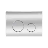 Qtap Nest Панель змиву для унітаза, хром (QT0111M11112CRM)