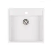 Кухонная мойка Qtap CS 5250 White (QT5250WHI650)