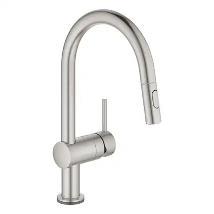 Grohe Minta Touch Змішувач для кухні, SuperSteel (31358DC2)