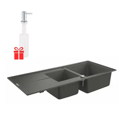 Набор Grohe мойка кухонная K400 31643AT0 + дозатор для моющего средства Contemporary 40536000 (31643AT040536000)