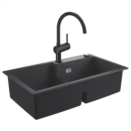 Набор Grohe мойка кухонная K500 31649AP0 + смеситель Minta 32917KS0 (31649AP032917KS0) Набор Grohe мойка кухонная K500 31649AP0 + смеситель Minta 32917KS0 (31649AP032917KS0)