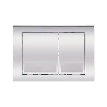 Qtap Nest Панель змиву для унітазу, хром (QT0111M06028CRM)