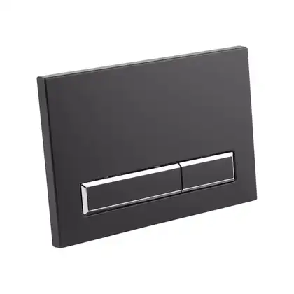 Qtap Nest Панель змиву для унітаза, матовий чорний (QT0111M08V1091MB) Qtap Nest Панель змиву для унітаза, матовий чорний (QT0111M08V1091MB)
