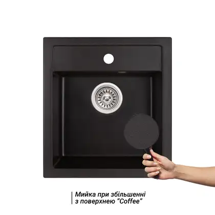 Кухонная мойка Qtap CS 5046 Coffee (QT5046COF551) Кухонная мойка Qtap CS 5046 Coffee (QT5046COF551)
